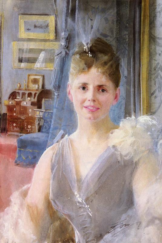 Edith Palgrave Edward, Anders Zorn